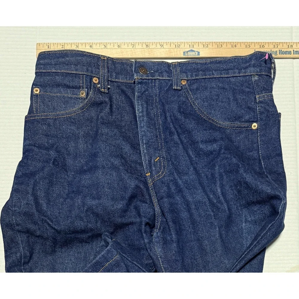 LEVI'S 517 - Men's VTG USA Low Bootcut Denim Blue Jeans‎ - Size 34x29*